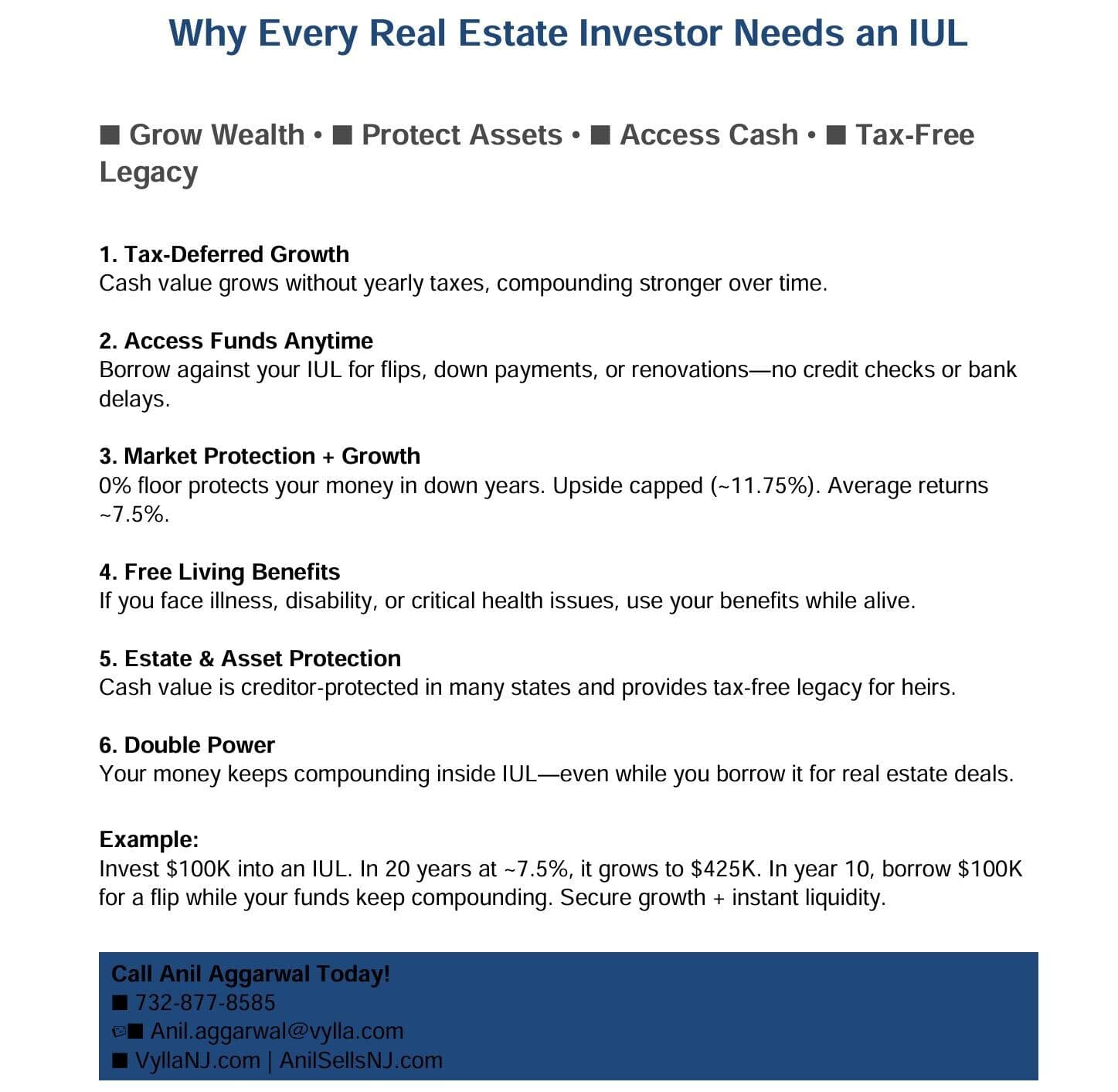 Why IUL Is Good for Real Estate Investors