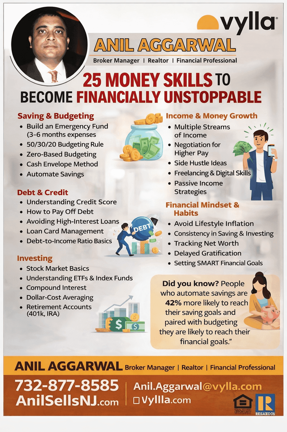25 Money Skills to Become Financially Unstoppable