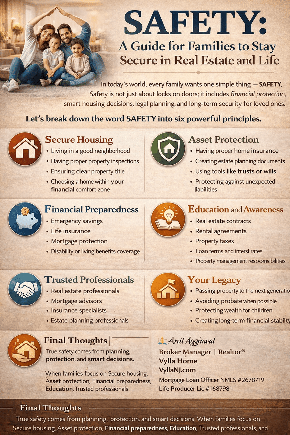 SAFETY: A Guide for Families to Stay Secure in Real Estate and Life